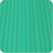 SUNSHIELD MINI CIRCULAR CORRUGATED GREEN