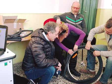 18/03: Mini corso di riparazione bici
