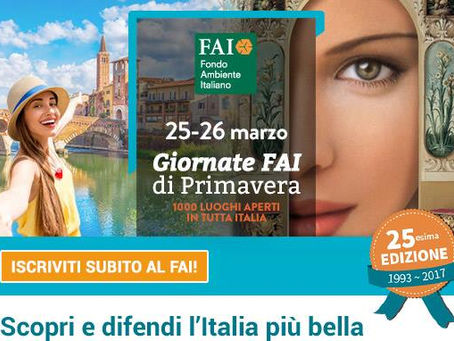 Giornate di primavera con il FAI in bici