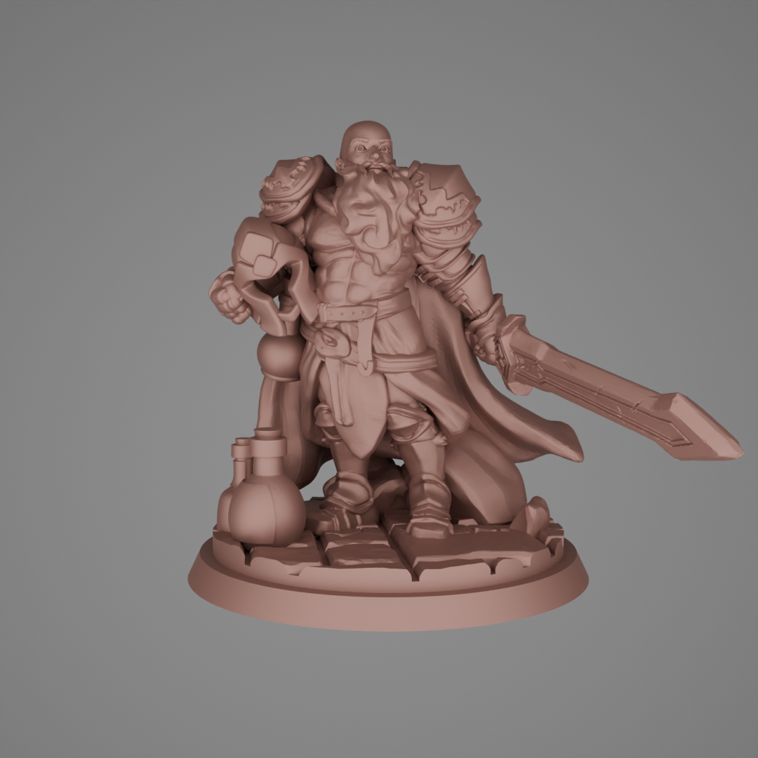Male Dwarf Paladin