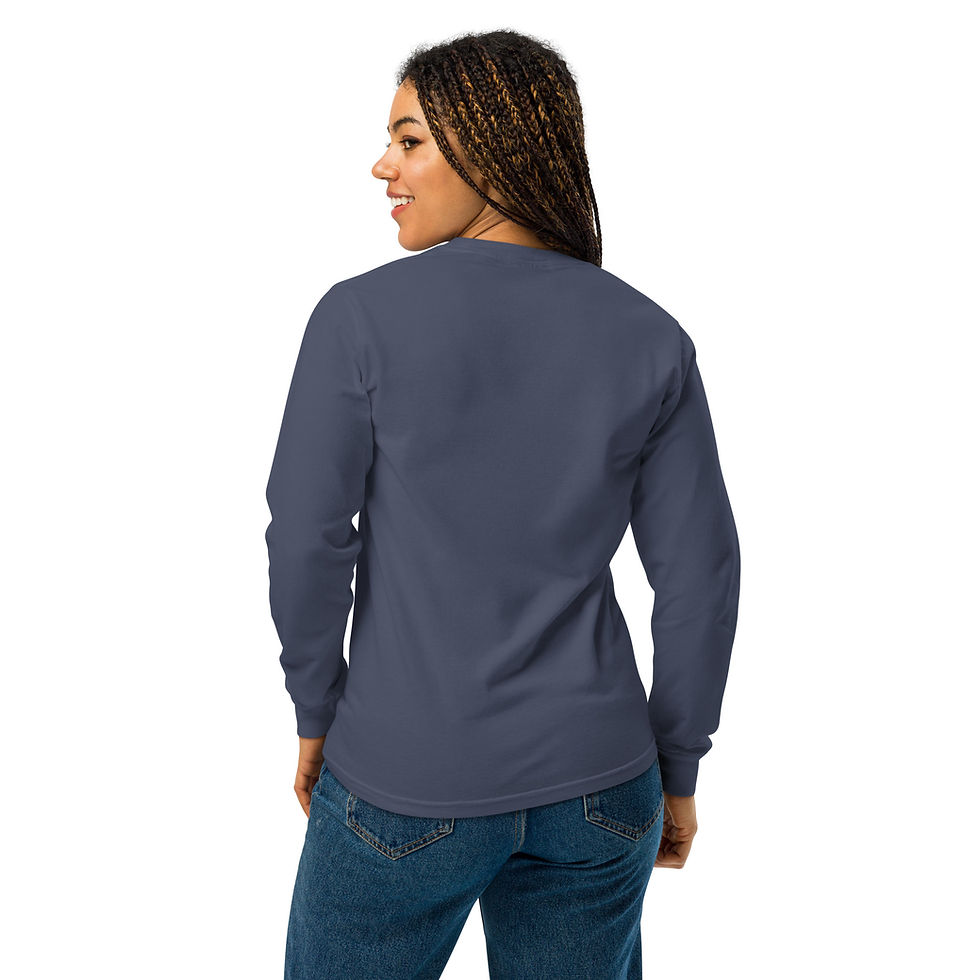 Thumbnail: Mom Squad (light) Garment-dyed heavyweight long-sleeve shirt