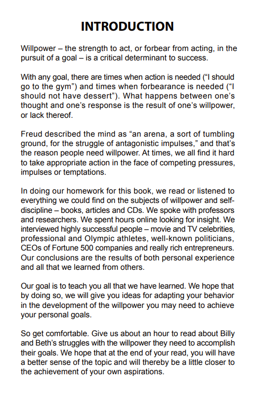 Thumbnail: The Skinny on Willpower   eBook