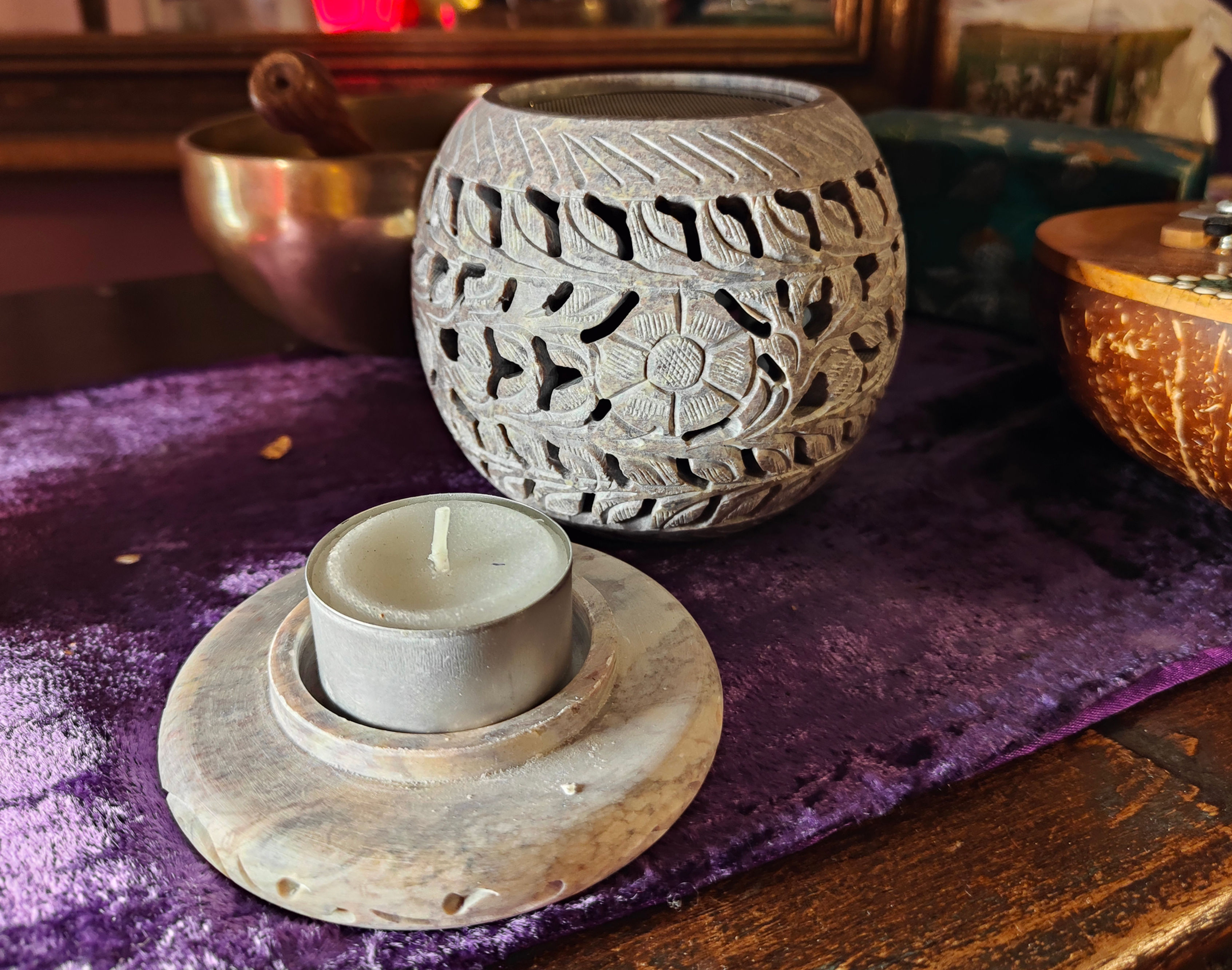 Räucherstövchen Riva Blume