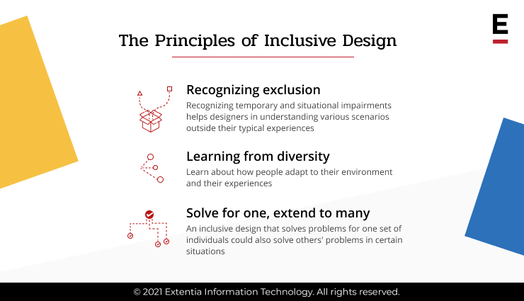 Principles of Inclusive Design