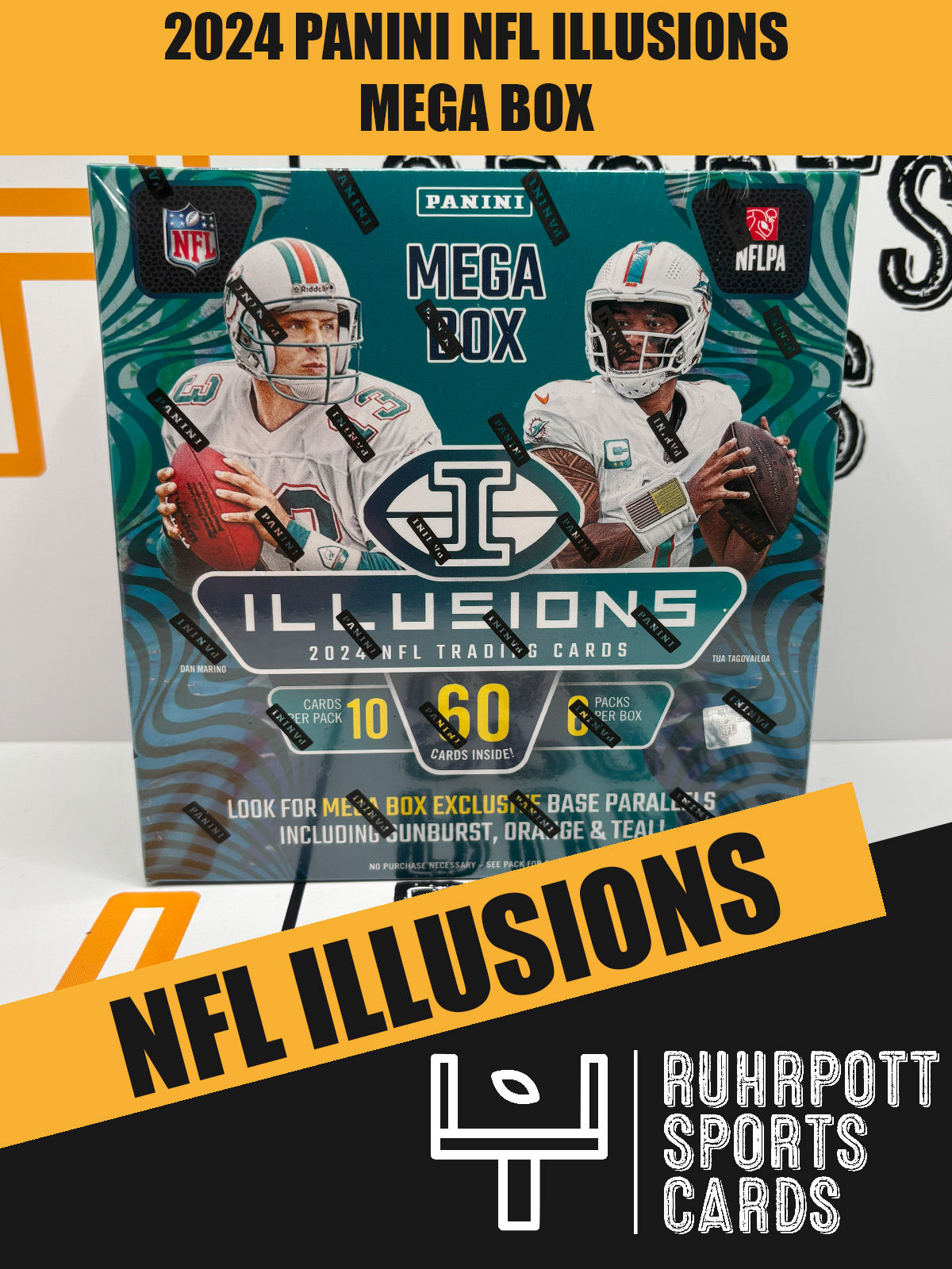 2024 Panini NFL Trading Cards Illusions Mega Box