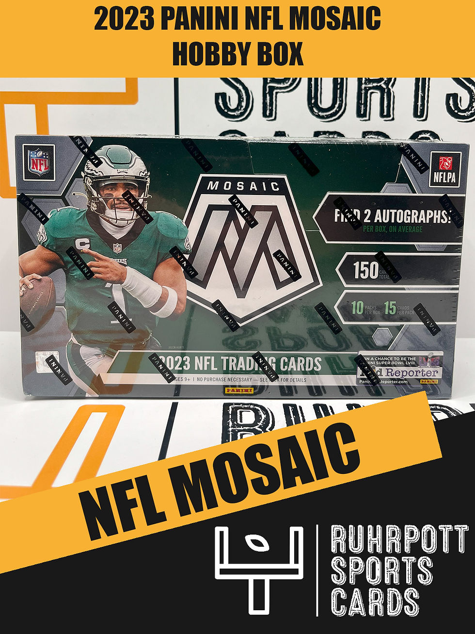 2023 Panini NFL Trading Cards Mosaic Hobby Box