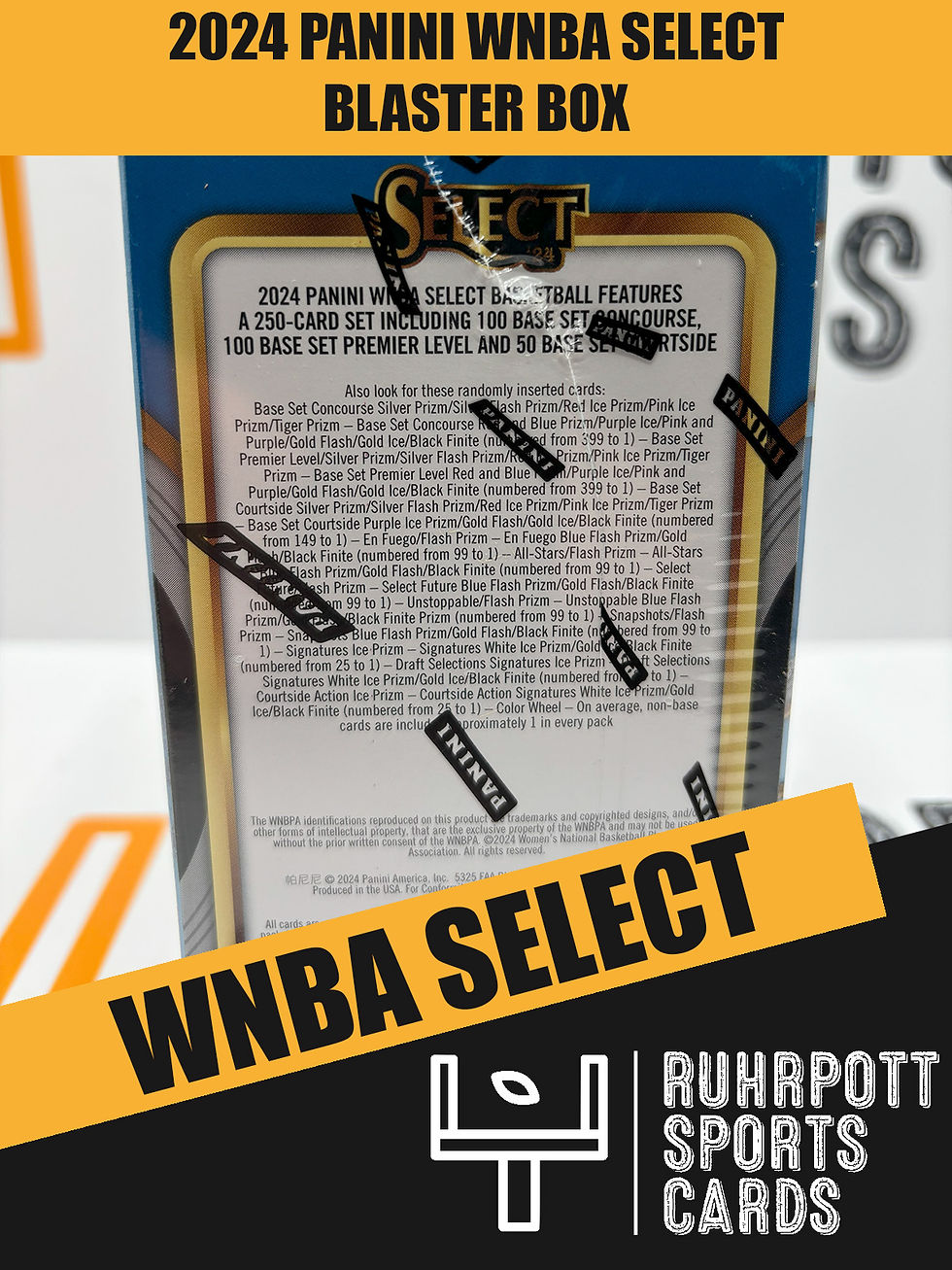 2024 Panini WNBA Trading Cards Select Blaster Box