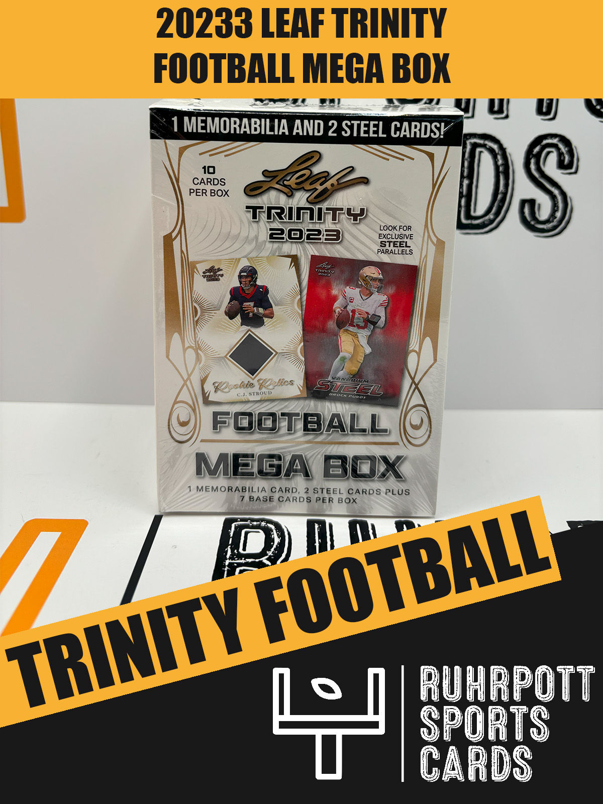 2023 Leaf Trinity Football Mega Box