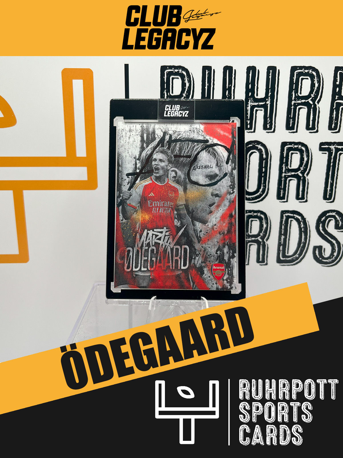 MARTIN ØDEGAARD BLACK & WHITE ICON LIMITED TO 100