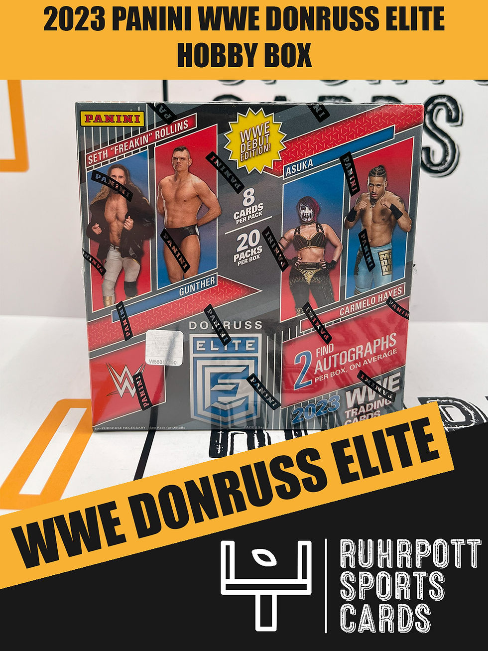 2023 Panini WWE Trading Cards Donruss Elite Hobby BOx