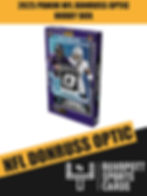 2025 Panini NFL Trading Cards Donruss Optic Hobby Box