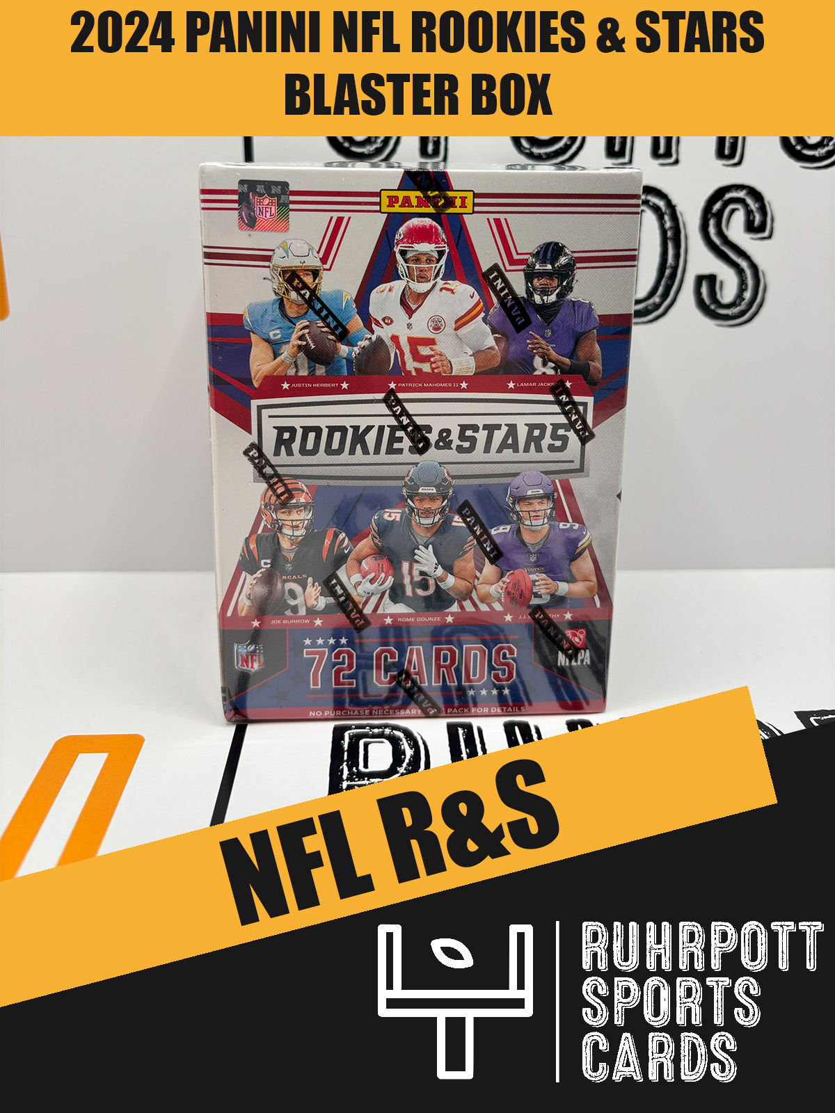 2024 Panini NFL Trading Cards Rookies and Stars Blaster Box