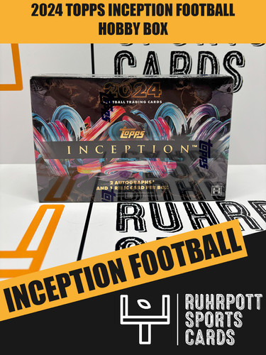 Topps Inception Soccer Box 2024 Topps Inception Football Hobby Box | Ruhrpott Sports Cards