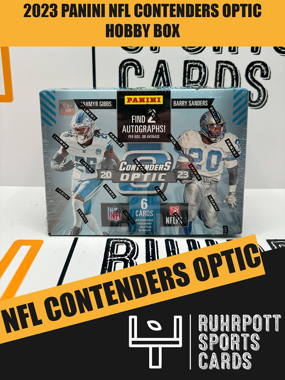 2023 Panini NFL Trading Cards Contenders Optic Hobby Box