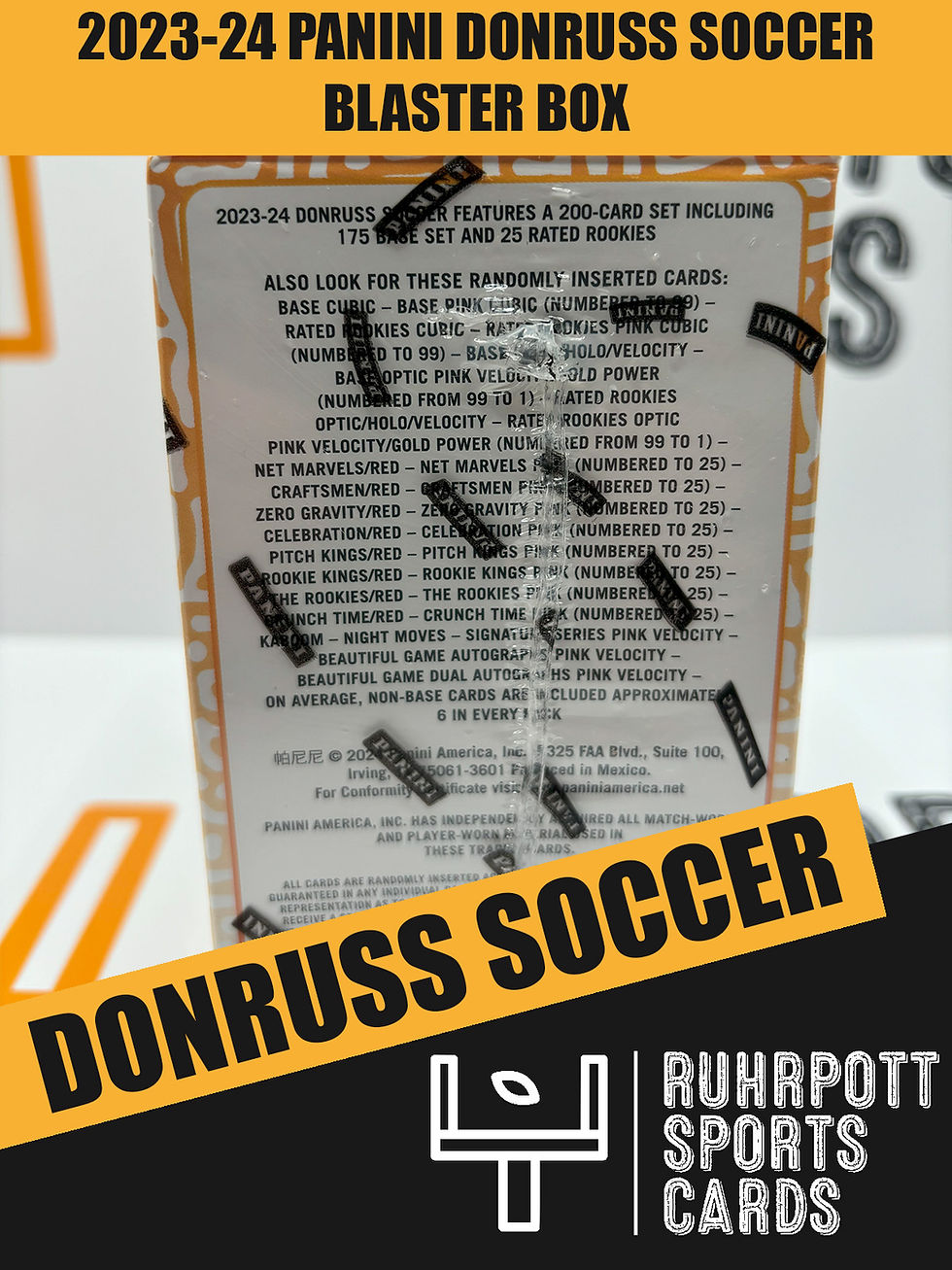 Thumbnail: 2023-24 Panini FIFA Soccer Trading Cards Donruss Blaster Box