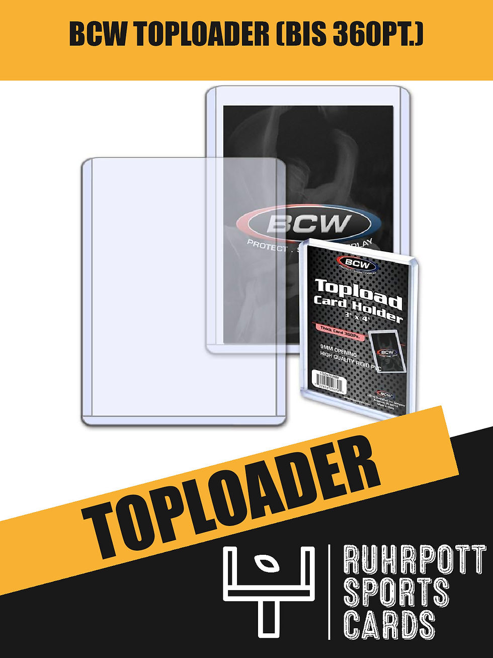 Thumbnail: BCW Toploader 360pt