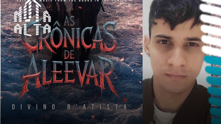 Divino B’Atista libera imagem da capa e os títulos das faixas do novo álbum de 'As Cronicas de Aleevar' para o dia 20 de junho
