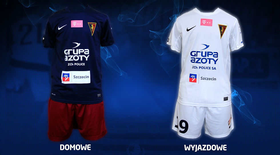 pogoń szczecin stroje jesień 2014