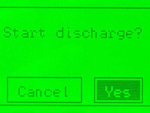 How to conduct a discharge test with DC Load Bank PITE3980 (without DAC)