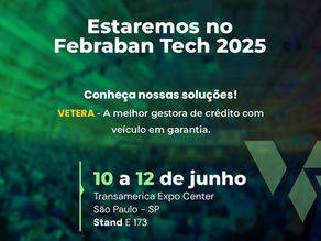 A VETERA estará no FEBRABAN TECH 2025 – Stand E173!