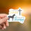 Thumbnail: Jesus is my Savior, Horses are my Therapy Vinyl Die-cut Sticker
