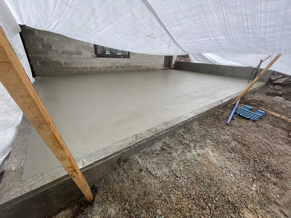 Addition Floor and Foundation