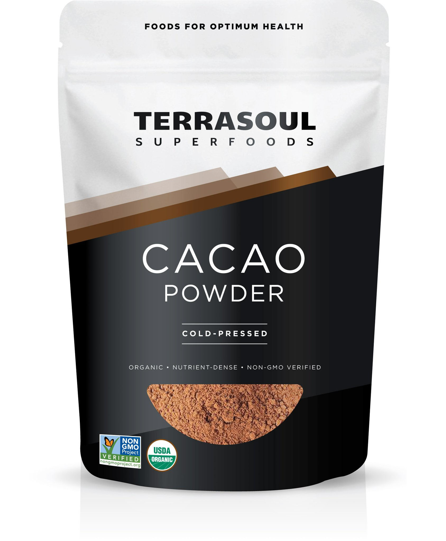 Cacao Powder 16oz by Terrasoul