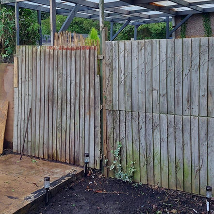 Concrete Patio Area and fence installation Welwyn Garden City