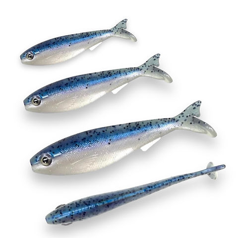 Klinch Shad - Blue Herring - Swimbait - Soft Plastics Fishing Lure |  Swampro LuresSwampro Lures