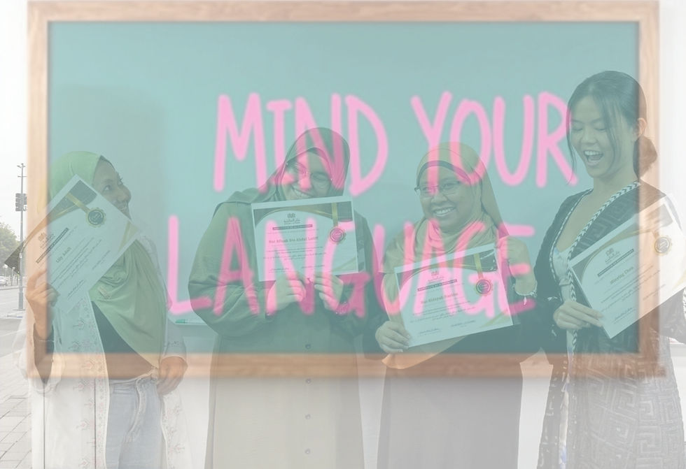 Conversational Arabic: Mind Your Language!