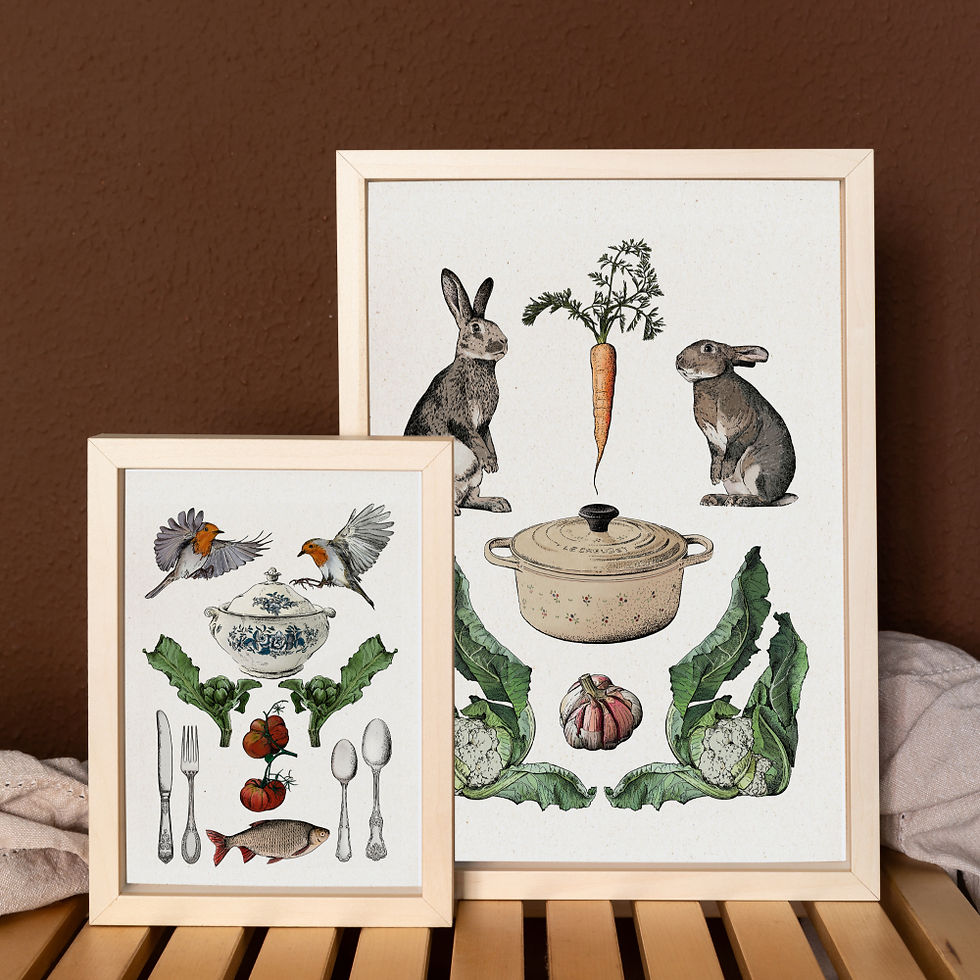 Miniatura: dónde comprar láminas decorativas
