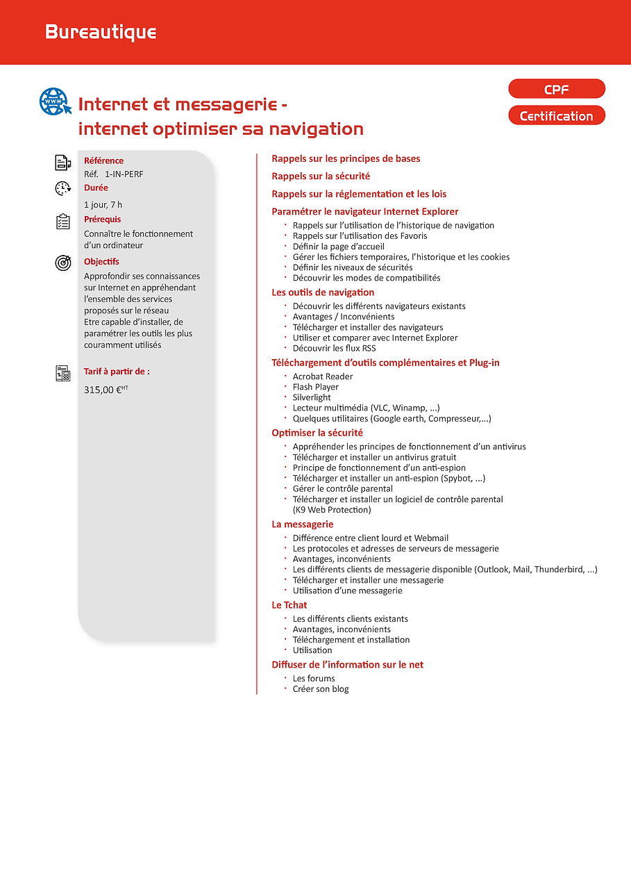 Internet - optimiser sa navigation