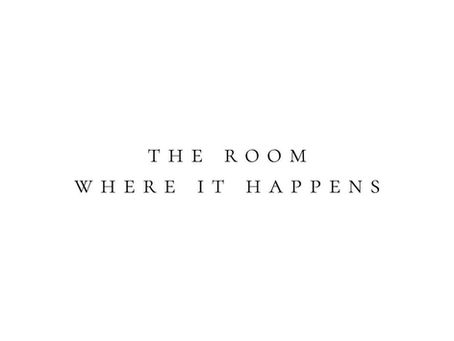 Get In the Room