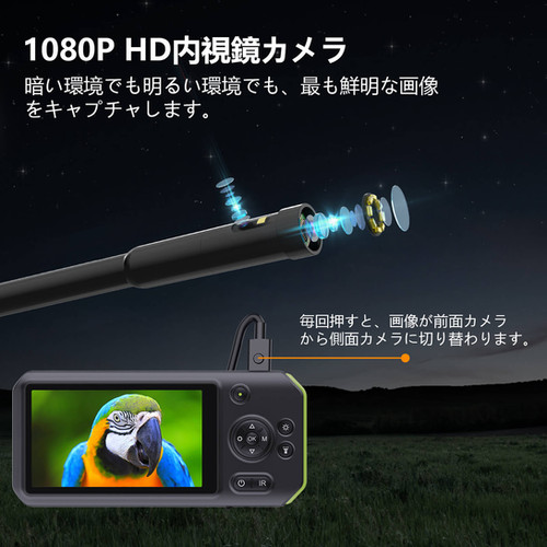 AM500ファイバースコープ専用ケーブル 内視鏡カメラ用ケーブル