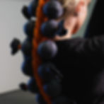 Trainingsgerät für Rücken und Pilates im Nackeneinsatz