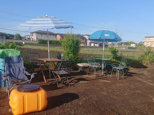 夏季⛱子ども農園カフェ☕Openしました🍀