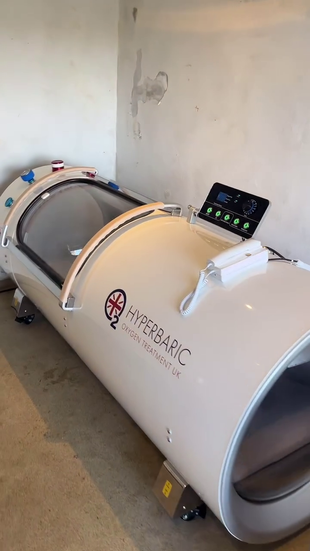 Solid steel hyperbaric oxygen chamber installed in Silkeborg, Denmark