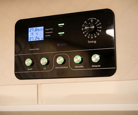 Clear controls and internal gauges make every chamber easy to operate - suitable for solo home use, wellness centres and clinical environments alike.