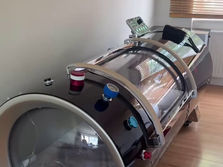 2.5 ATA hyperbaric chamber Crystal Palace - steel hard-shell unit delivered to south London home