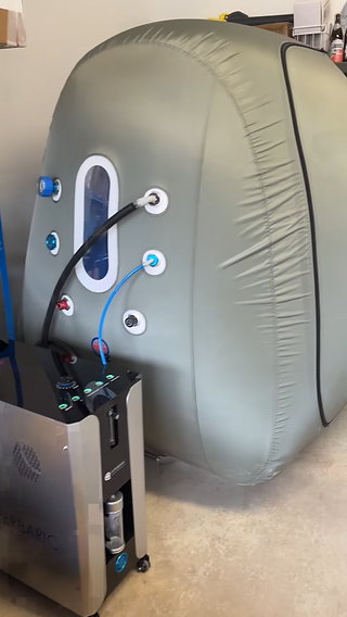 Hyperbaric chamber installation Glasgow — 1.4 ATA wheelchair access chamber