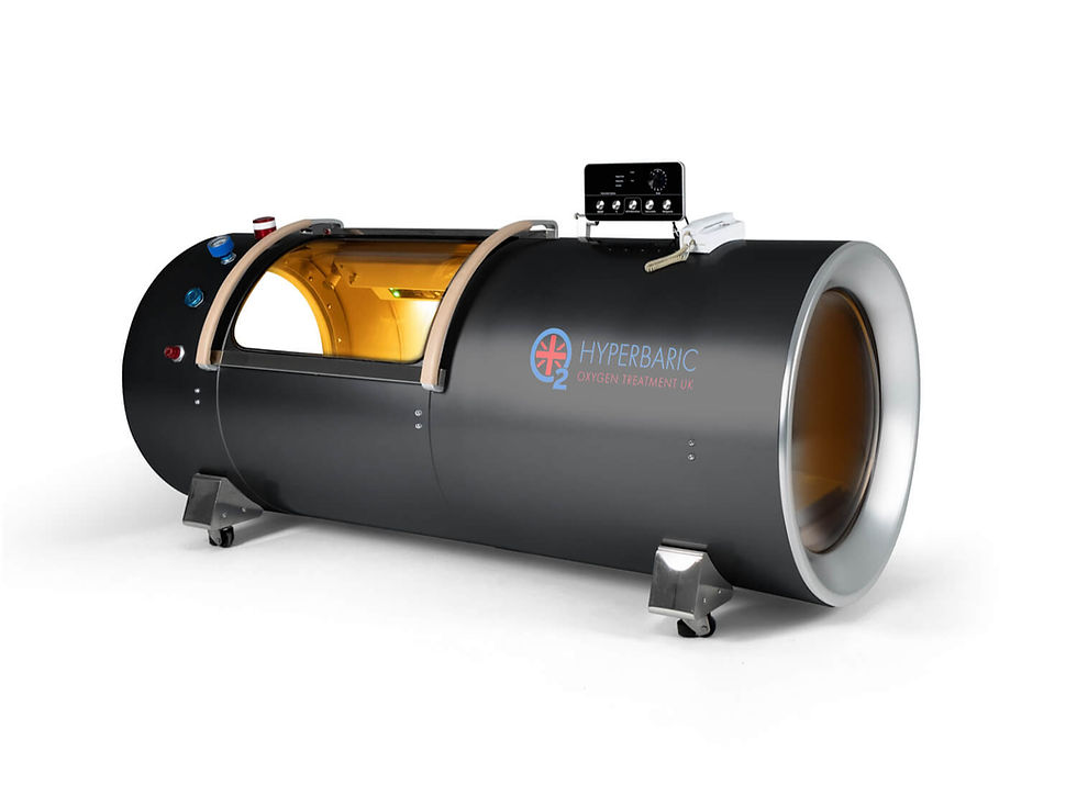 Thumbnail: 2 ata hard shell hyperbaric oxygen chamber iso view