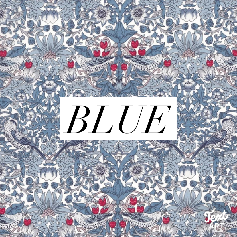 Thumbnail: Liberty Strawberry Thief Pocket Squares / William Morris