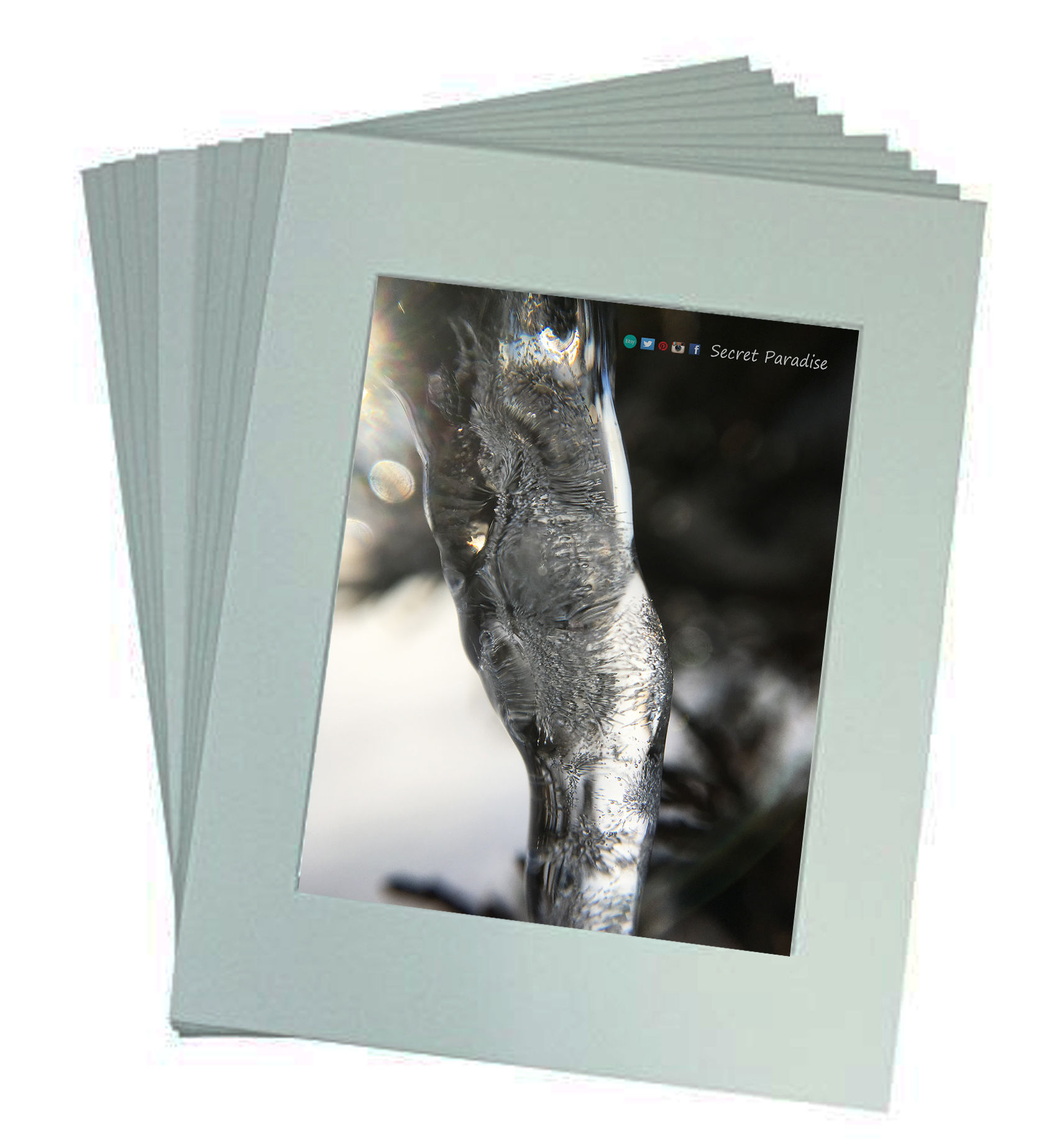 Winter Prints from a Secret Paradise