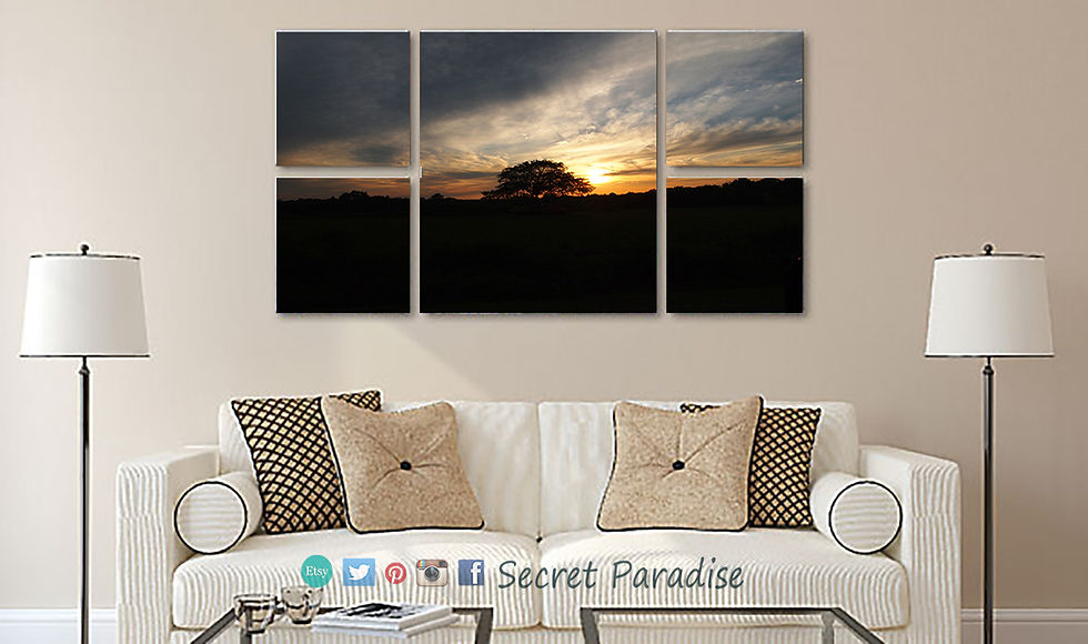 Canvas Wall Art Prints from a Secret Paradise