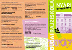 Flyer for Art and Design School