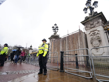 Man arrested after car crashes into gates of Buckingham Palace