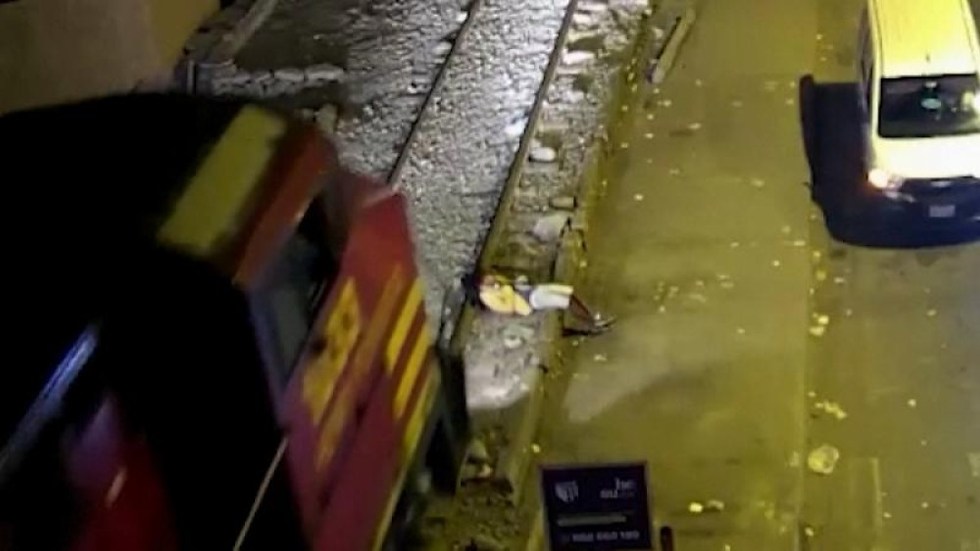 Tello, who was reportedly intoxicated, fell asleep on the railway tracks.