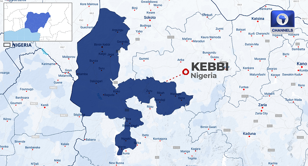 Kebbi State is in North-West, Nigeria