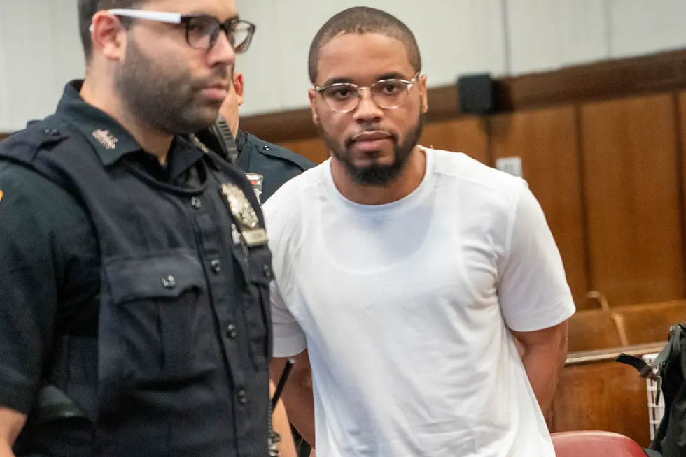 Tyrese Haspil, 25, testified in Manhattan court after allegedly killing mentor Fahim Saleh in his Lower East Side apartment building in July 2020.