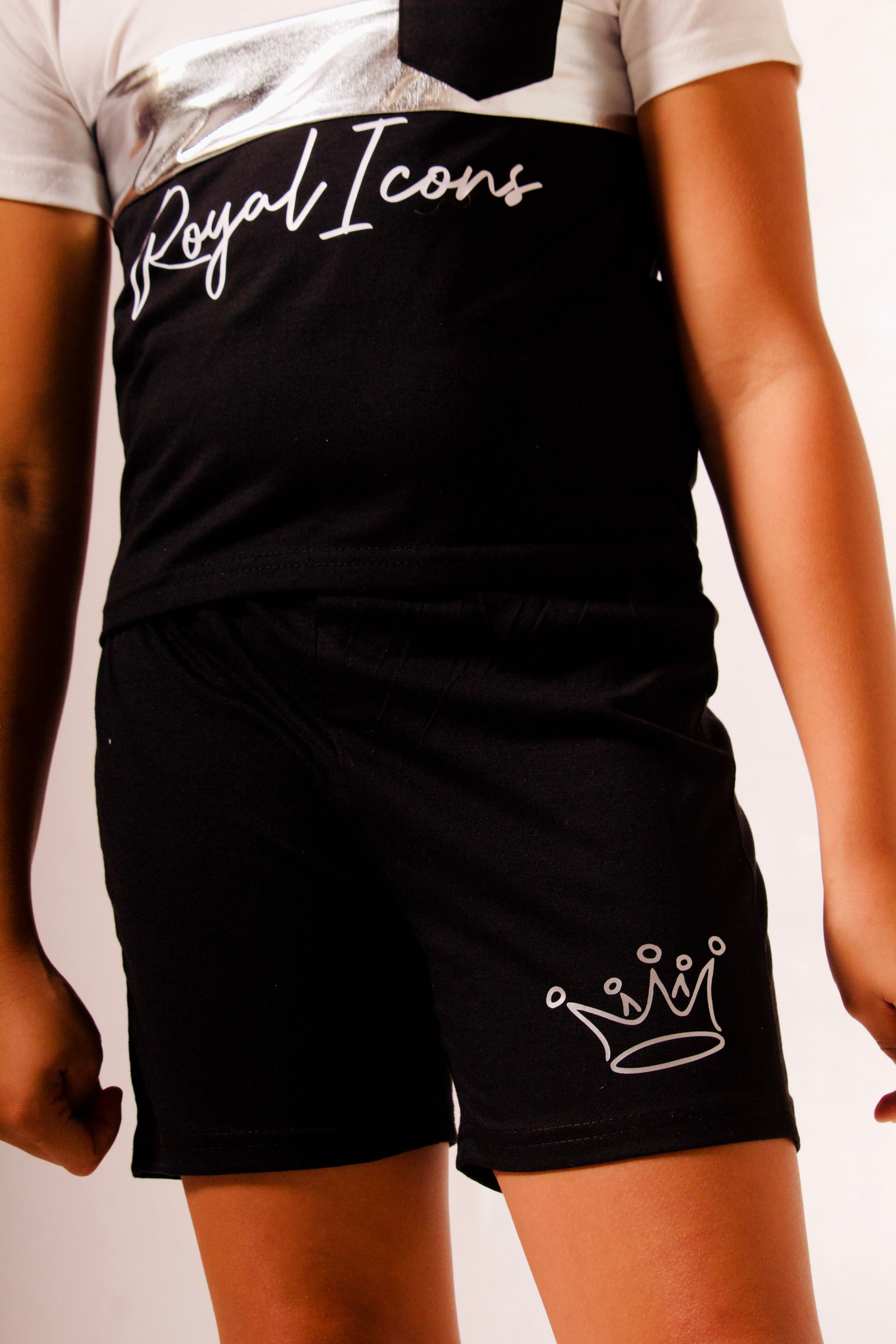 Metallically Royal UNISEX 2 Pc Set